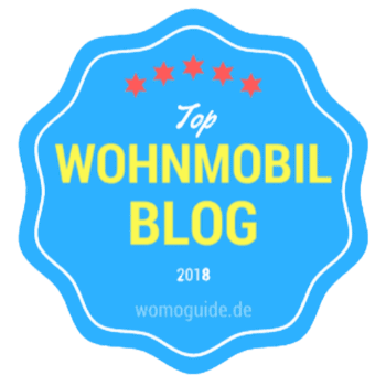 Auszeichnung Top Wohnmobil-Blog