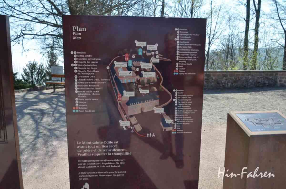 Odilienberg - heiliger Berg des Elsass Heimat heilige Odilia