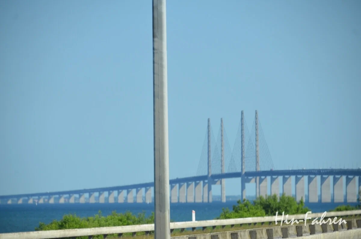 Die Örseundbrücke verbindet Dänemark mit Schweden