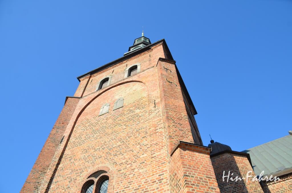 Südschweden mit Wohnmobil: Die Kirche ist das älteste Gebäude in Ystad