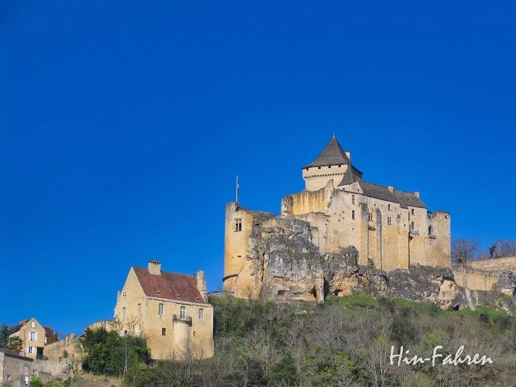 Burg im Perigord in Frankreich