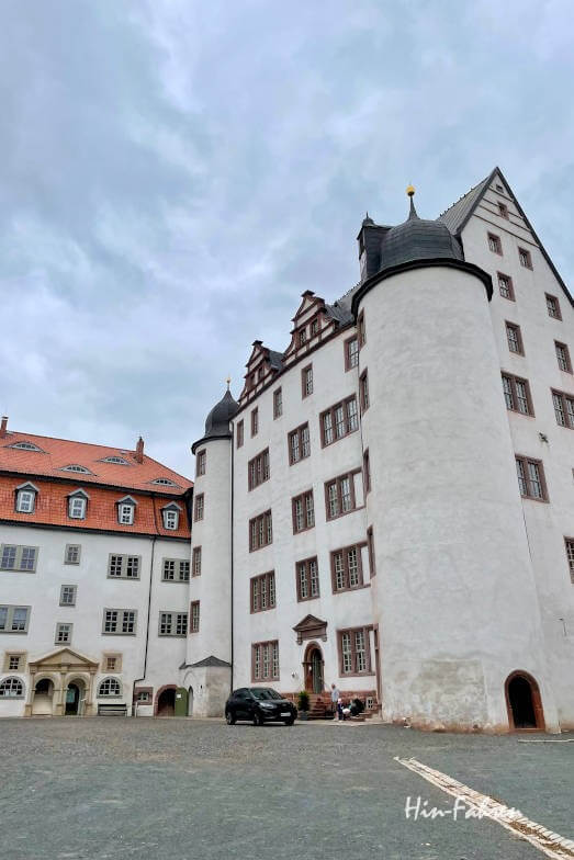 Wohnmobiltour Harz: Schloss Heringen, gotisches Schloss in Thüringen
