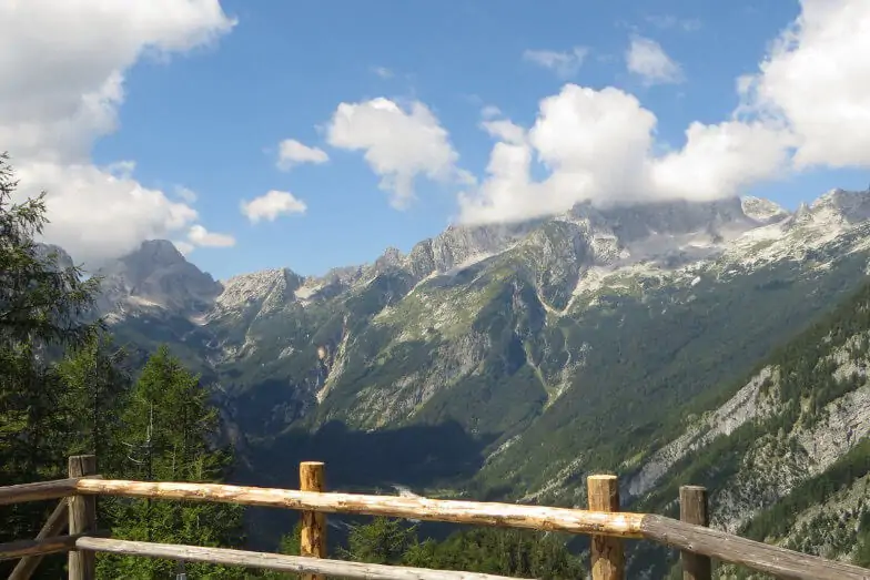 Slowenien Sehenswürdigkeiten: Vršič Pass im Norden