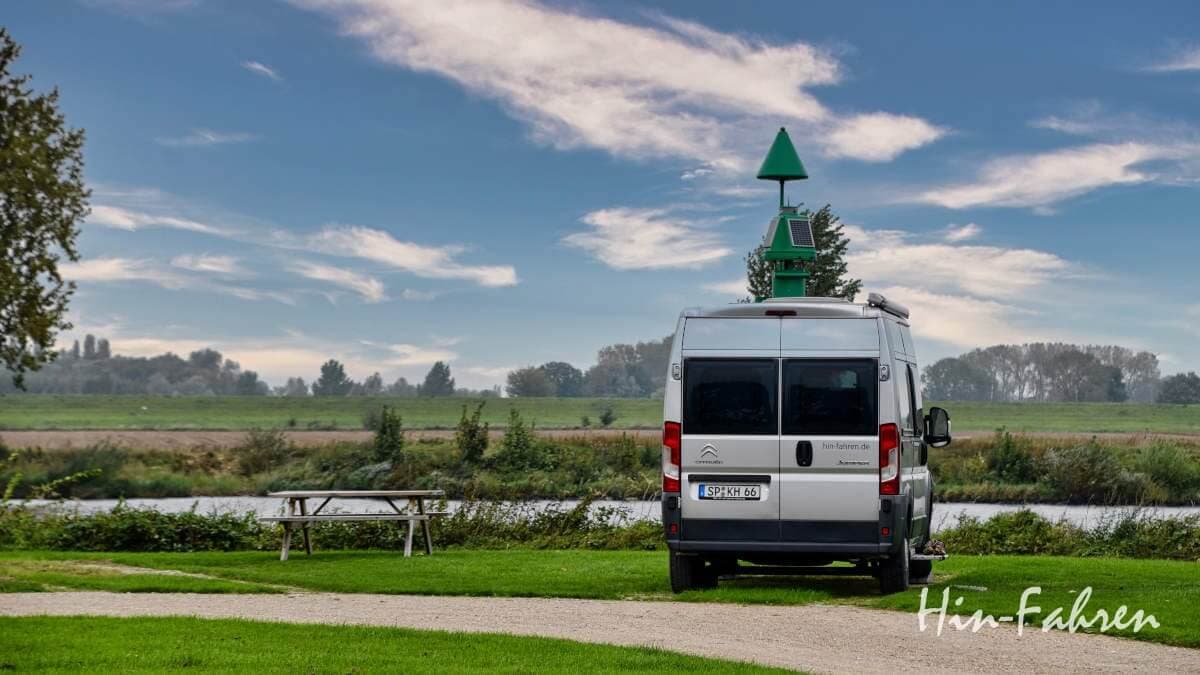 Stellplatz auf der Wohnmobil-Tour durchs Brabant